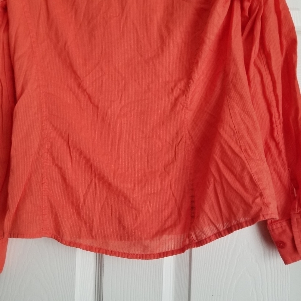 Jones New York Sport Women's Button Down Long Sleeve Shirt - Picture 9 of 14
